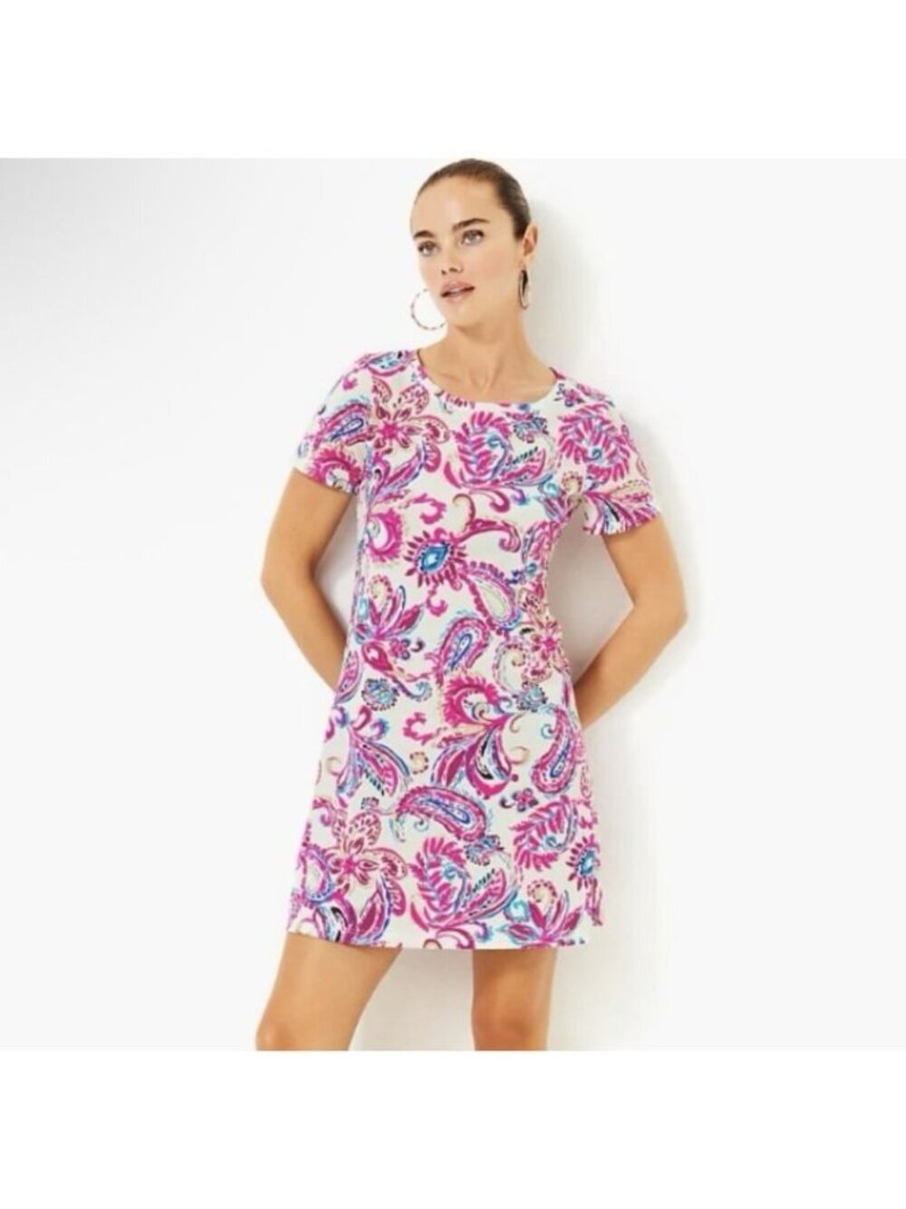 Lilly Pulitzer Women’s Cody Pima Cotton Short Sleeve Dress Size XXS NWOT